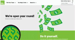 Desktop Screenshot of hrblock.ca